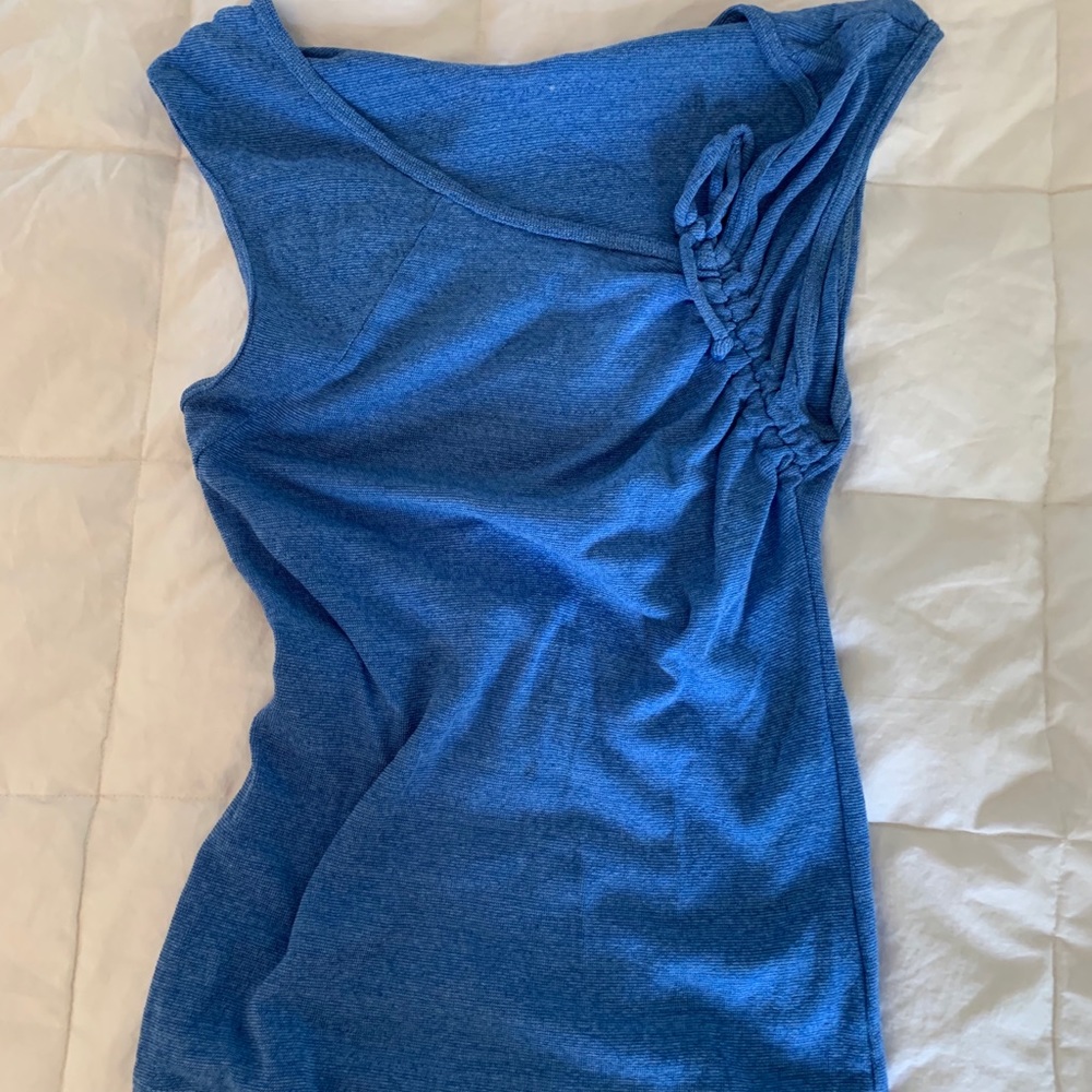 vintage blue tank top